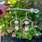 Heart Opener Rose Quartz Earrings