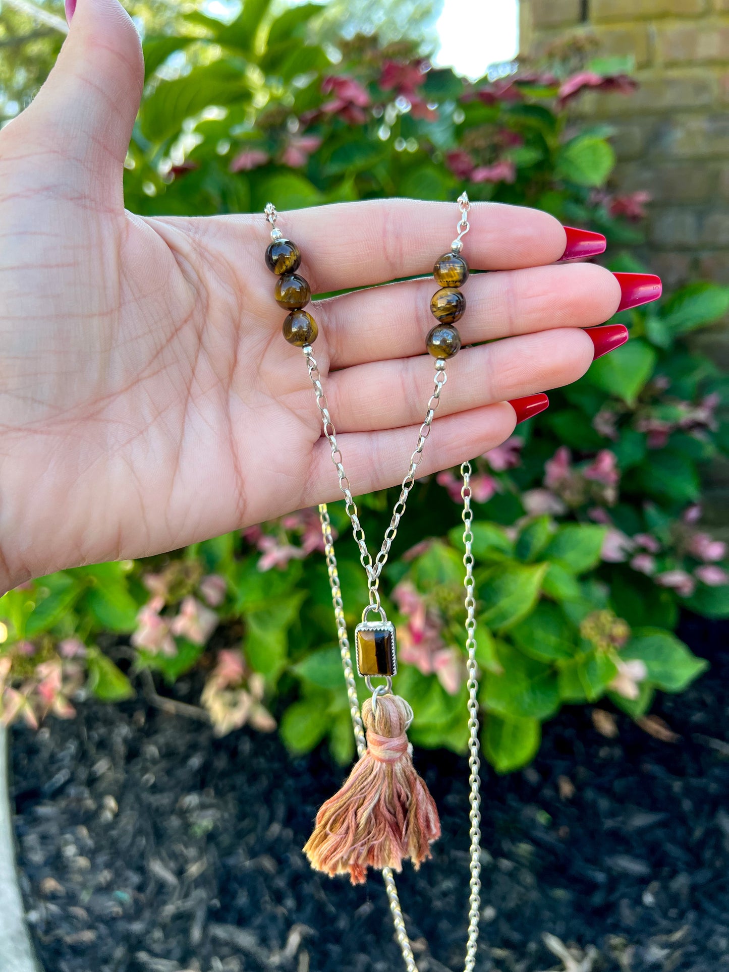 Wild Spirit Tiger's Eye Necklace