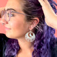 Cosmic Harmony Hoop Earrings