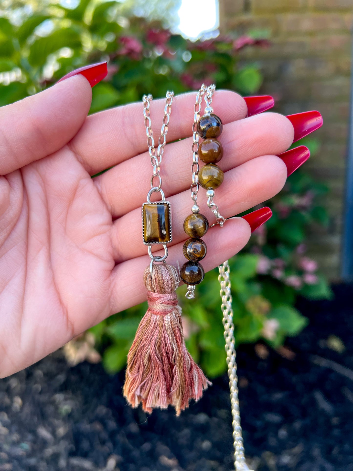 Wild Spirit Tiger's Eye Necklace