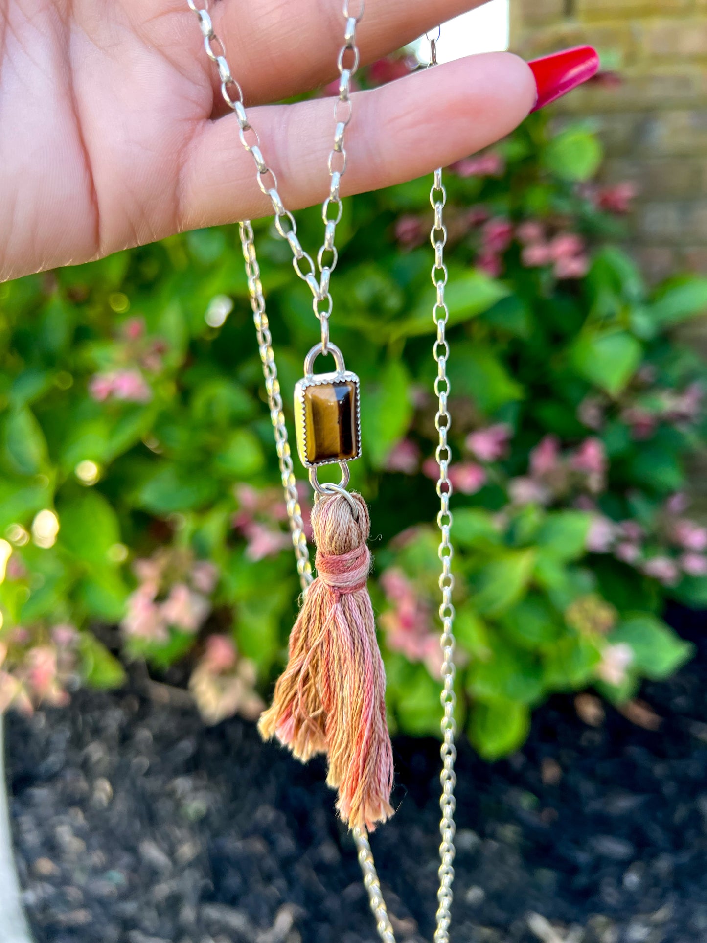 Wild Spirit Tiger's Eye Necklace