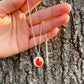 Carnelian Flame Necklace • The Phoenix Collection - ANBE Designs