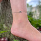 Herkimer Diamond Anklet • 9 inches - ANBE Designs
