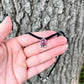 Pink Sapphire Choker Necklace • 14 inches - ANBE Designs
