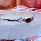 Pink Sapphire Cuff Bracelet - ANBE Designs