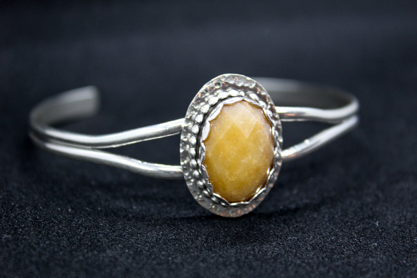 Topaz Cuff Bracelet  • The Sacred Seed Collection - ANBE Designs